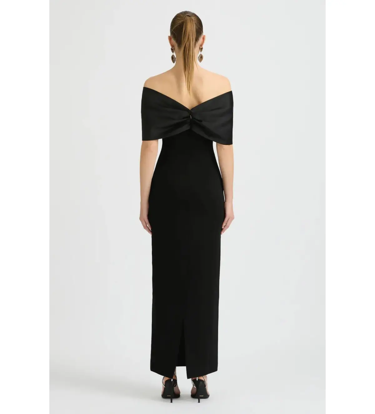 Sonya Moda Belluno Maxi Dress Black Size AU 14 - Image 3