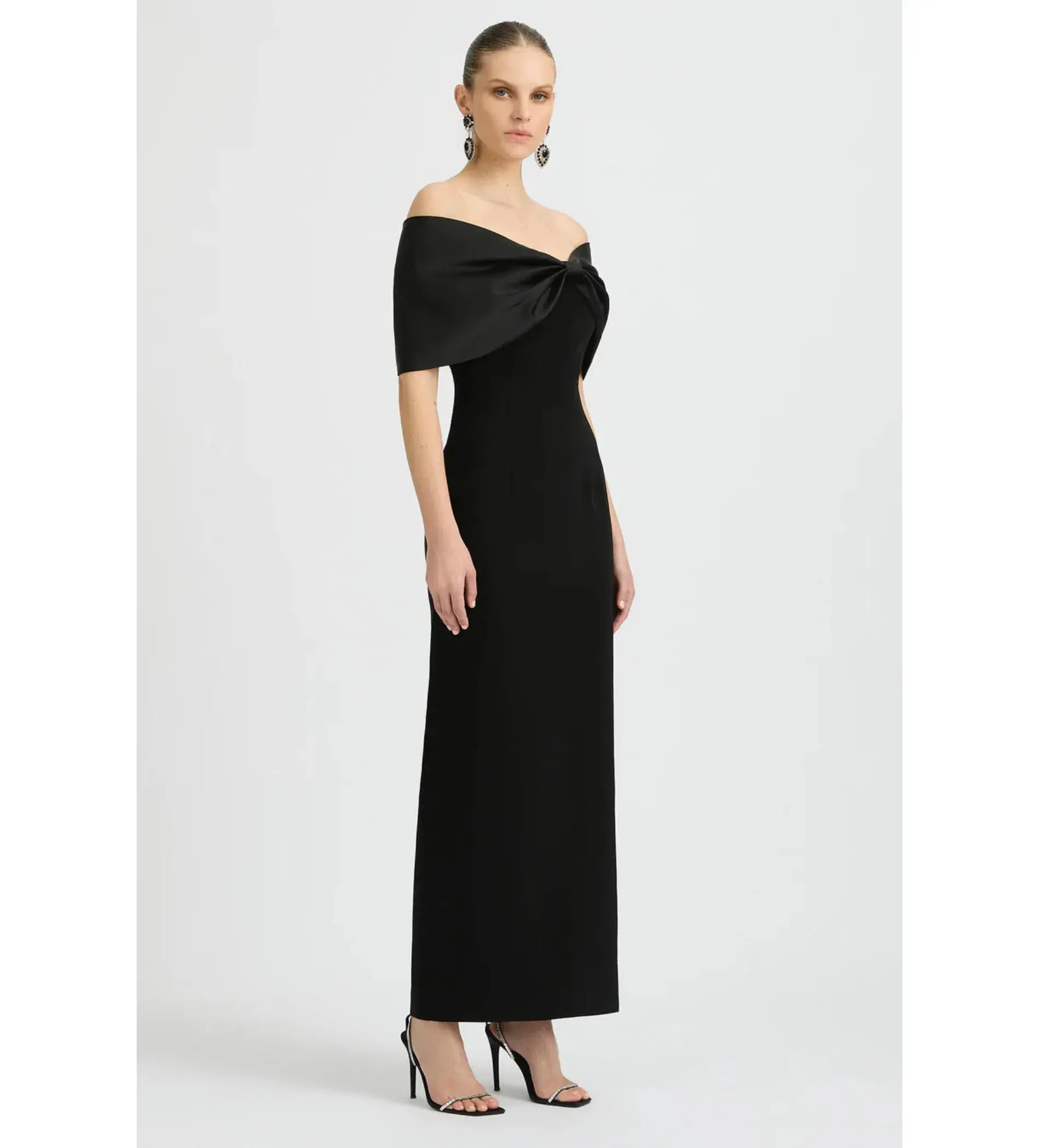 Sonya Moda Belluno Maxi Dress Black Size AU 14 - Image 2