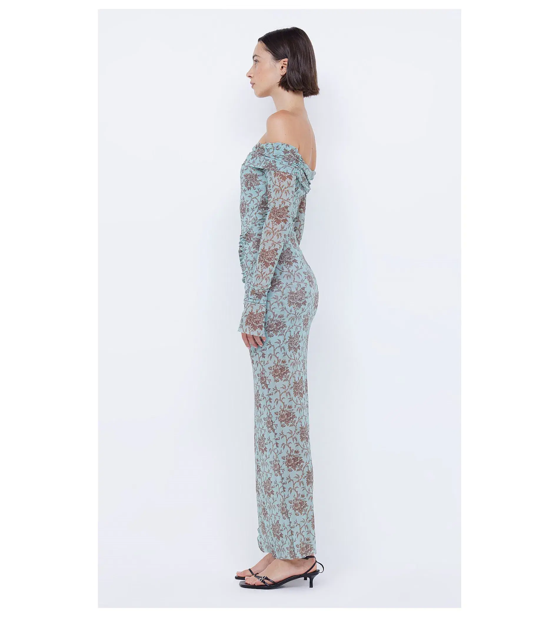 Bec and Bridge Twiggy Long Sleeve in Juniper Floral Size AU 10 - Image 3