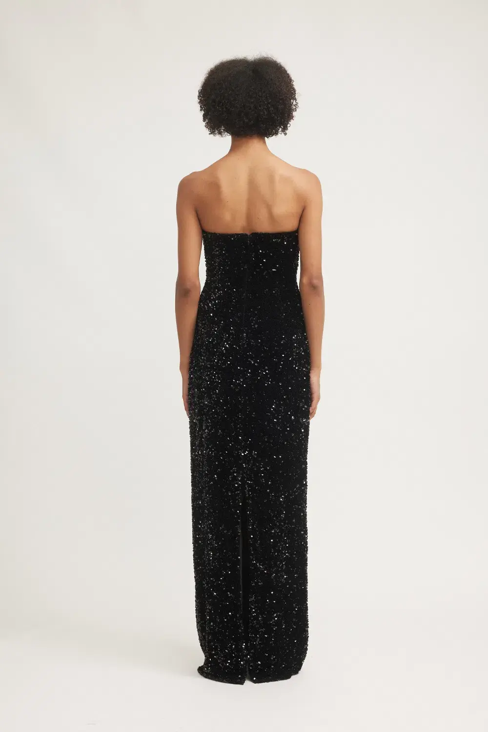 Tojha Harlynne Dress Black Sequin Size 6 - Image 3
