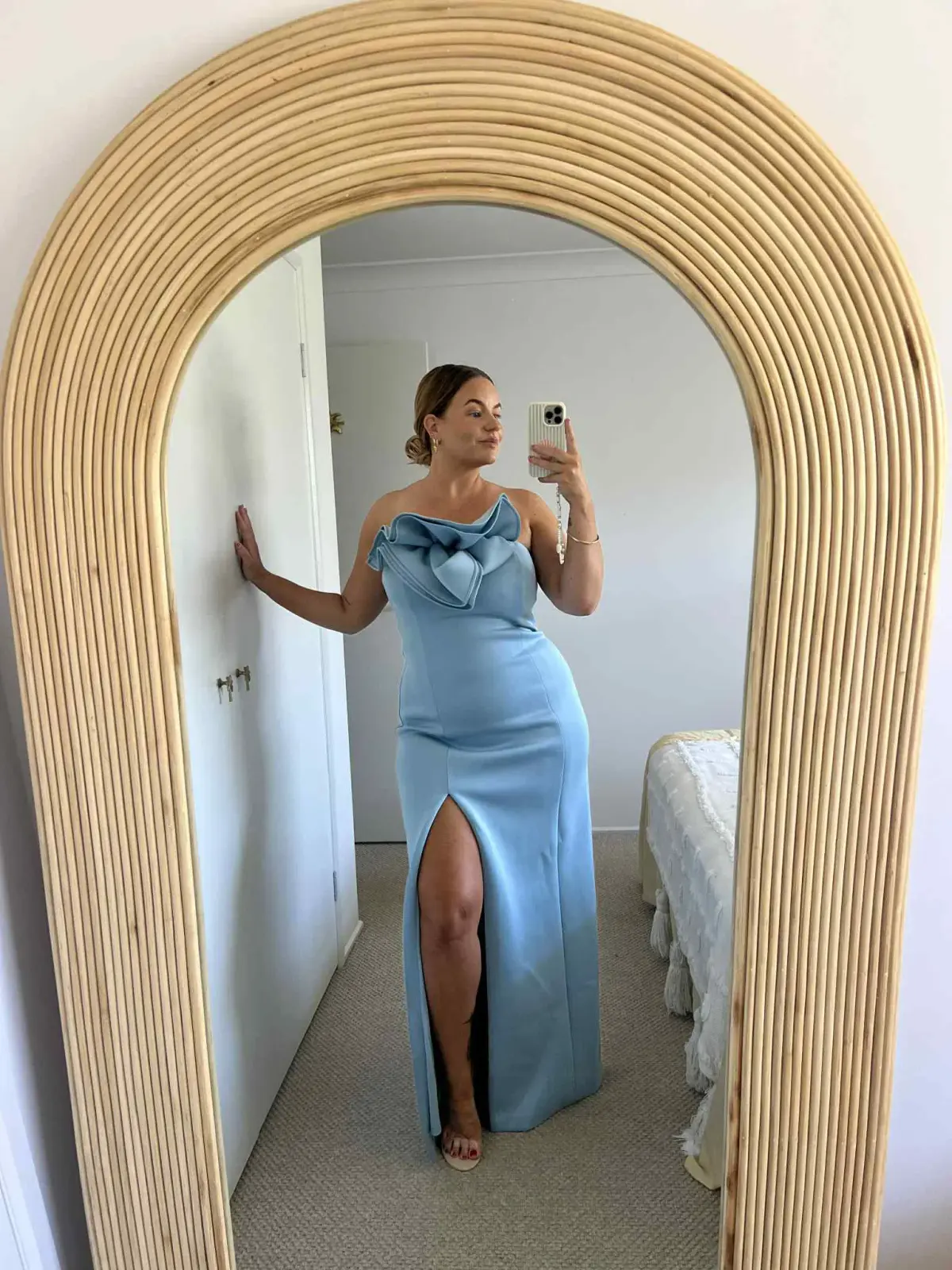 Tojha Fleur Dress Blue Size 14 - Image 1