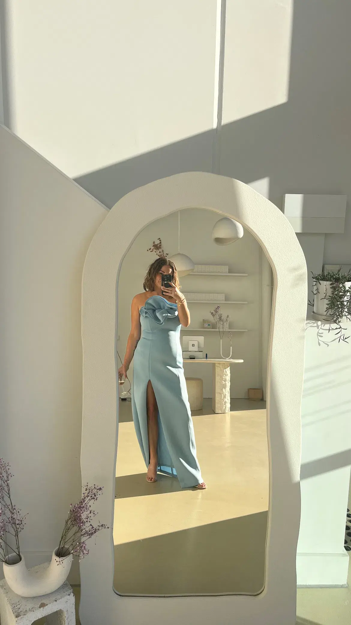 Tojha Fleur Dress Maxi Power Blue Size AU 10 - Image 1