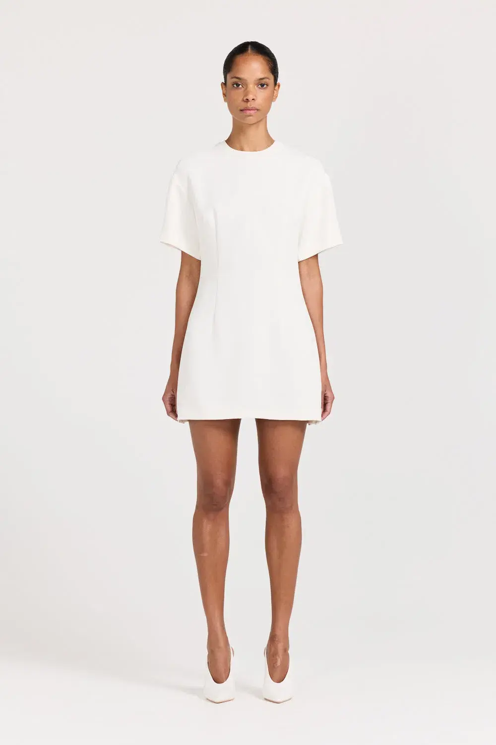 Henne Noa Mini Dress in White Size AU  10 - Image 1