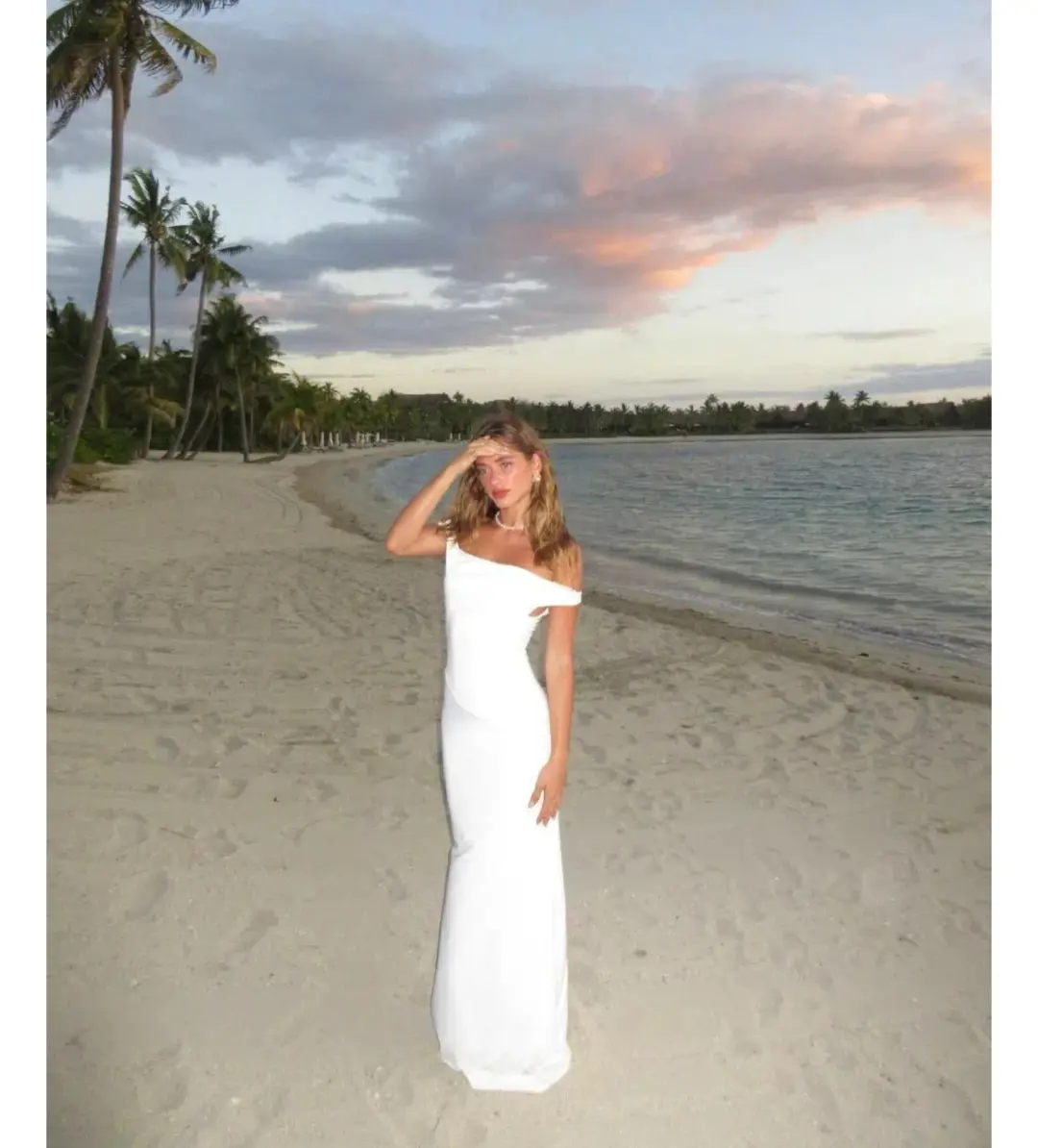 Natalie Rolt Bettina Gown In White Size 0/AU 6 for rent on The Volte - main image