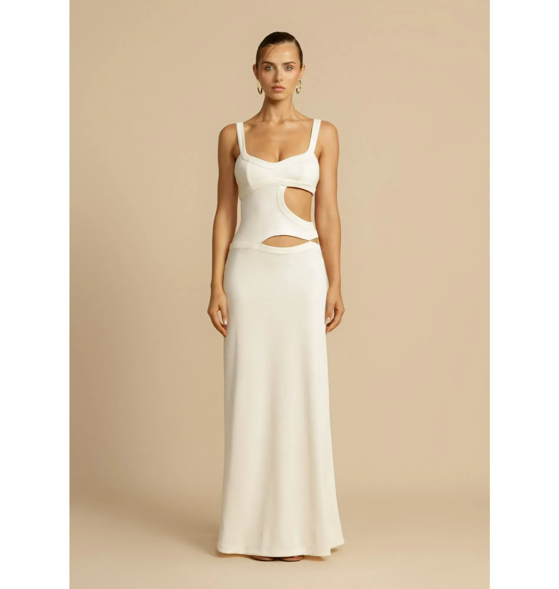 Arcana Ori Jetta Dress in Milk Size AU 6 - Image 1