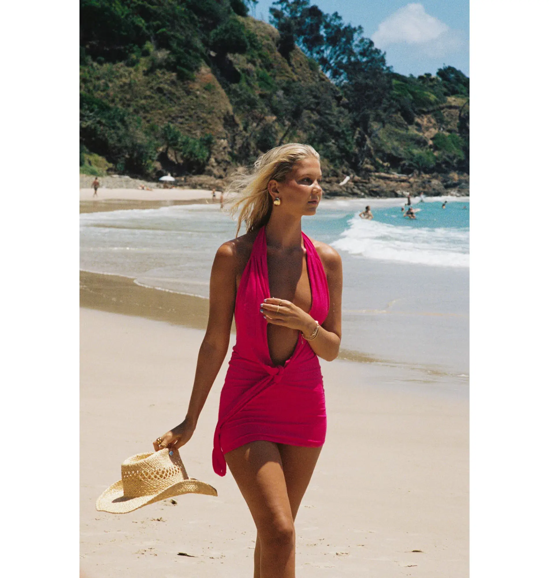 Saboa Studios Bembé Mini Dress in Berry Kiss Size XS / AU 6  - Image 1