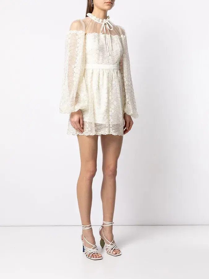 Alice McCall Moonstruck Playsuit Creme Size 8 - Image 5