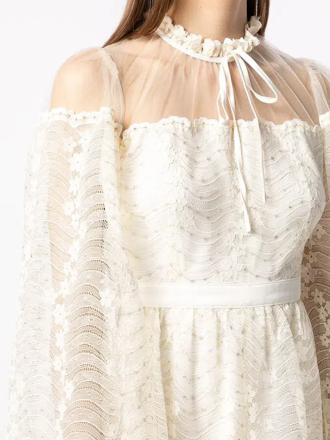 Alice McCall Moonstruck Playsuit Creme Size 8 - Image 6
