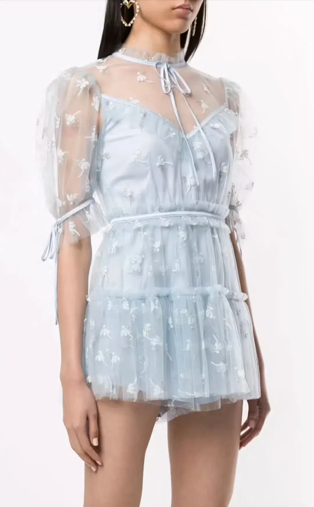 Alice McCall Lovers Playsuit Size 8 Blue - Image 2