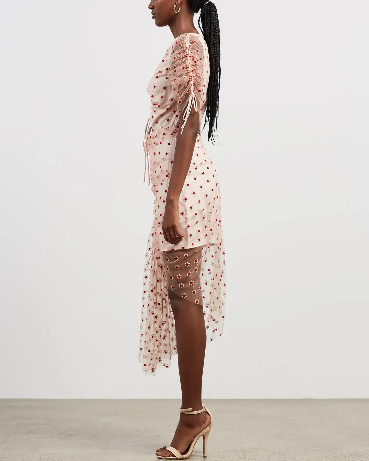 Alice McCall Stardust Mini Dress Blush Multi Size 8  - Image 2