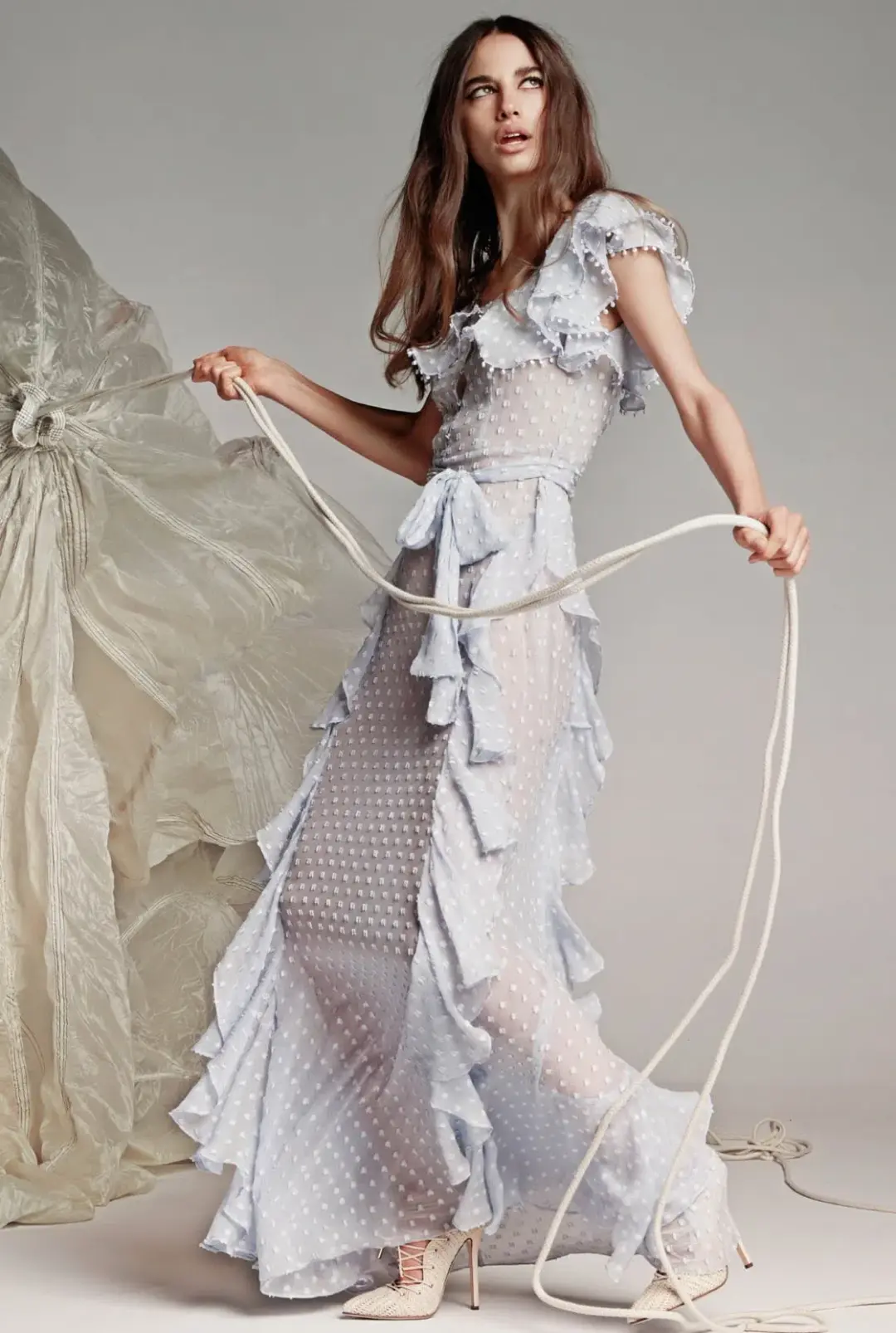 Alice McCall Moon Talking Gown Blue Size AU 8  for rent on The Volte - main image