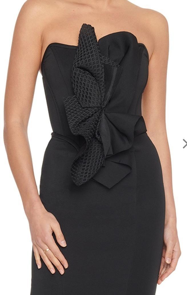 Eliya The Label Louisa Dress Black Size 8 - Image 3
