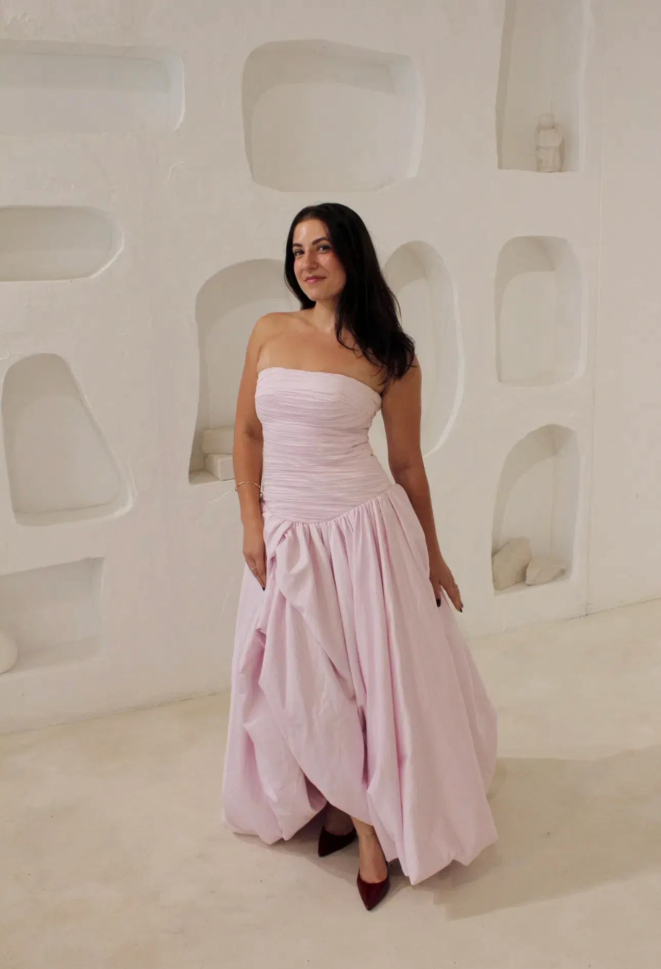Aje The Label Bubble Hem Gown Violette Size 10 - Image 4
