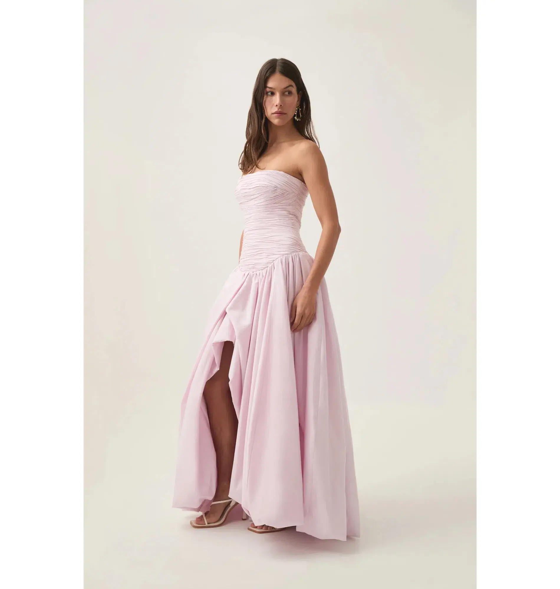 Aje The Label Bubble Hem Gown Violette Size 10 - Image 2