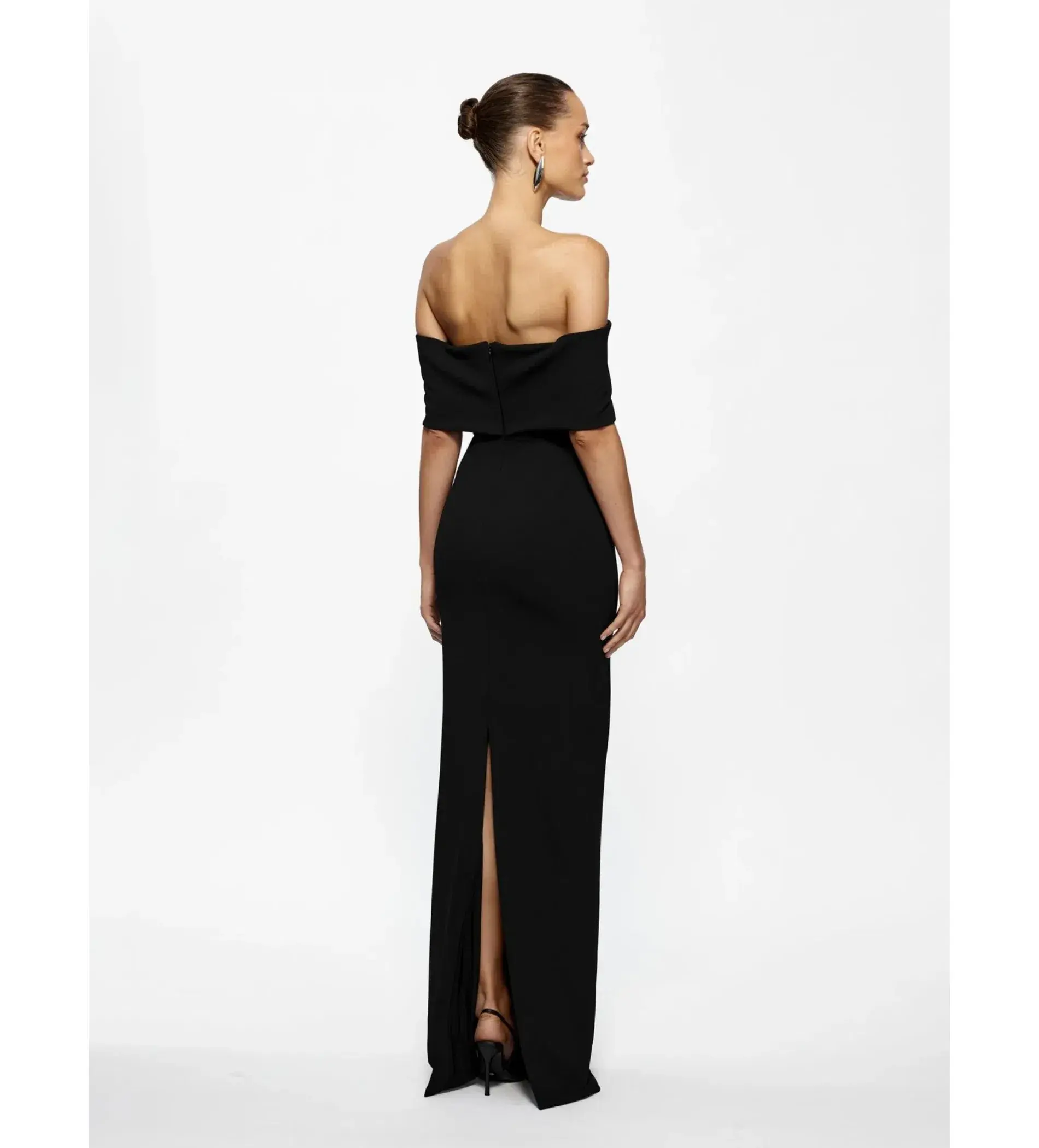 Effie Kats Rosalind Gown Black Size M/AU 10 - Image 4
