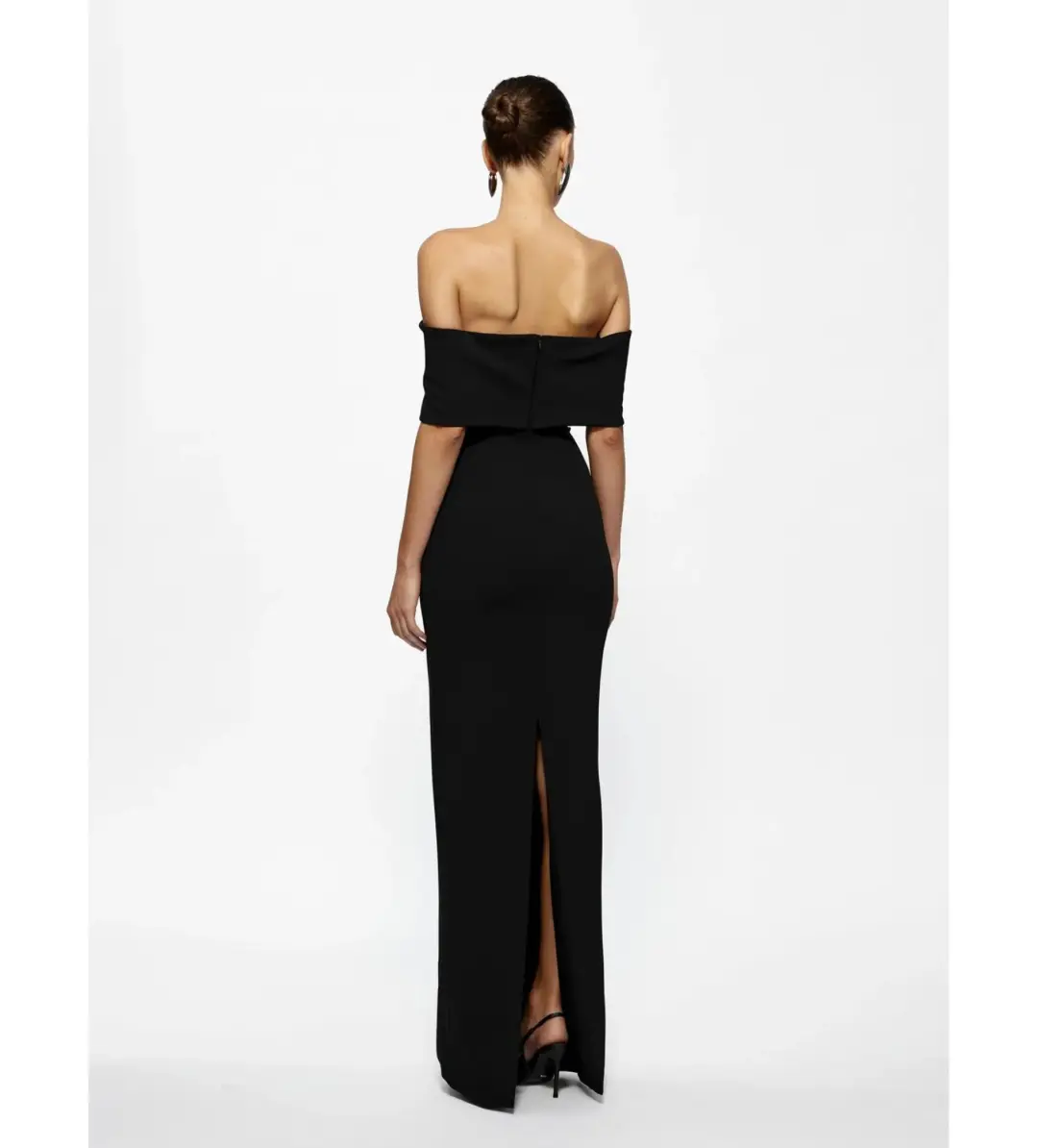 Effie Kats Rosalind Gown Black Size M/AU 10 for rent on The Volte - main image