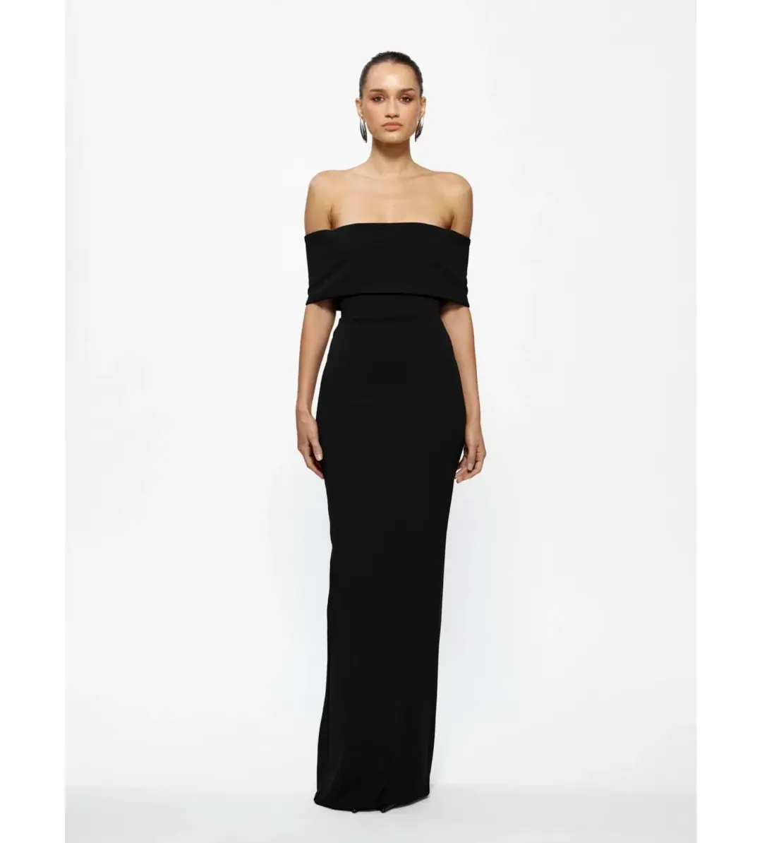 Effie Kats Rosalind Gown Black Size M/AU 10 for rent on The Volte - main image