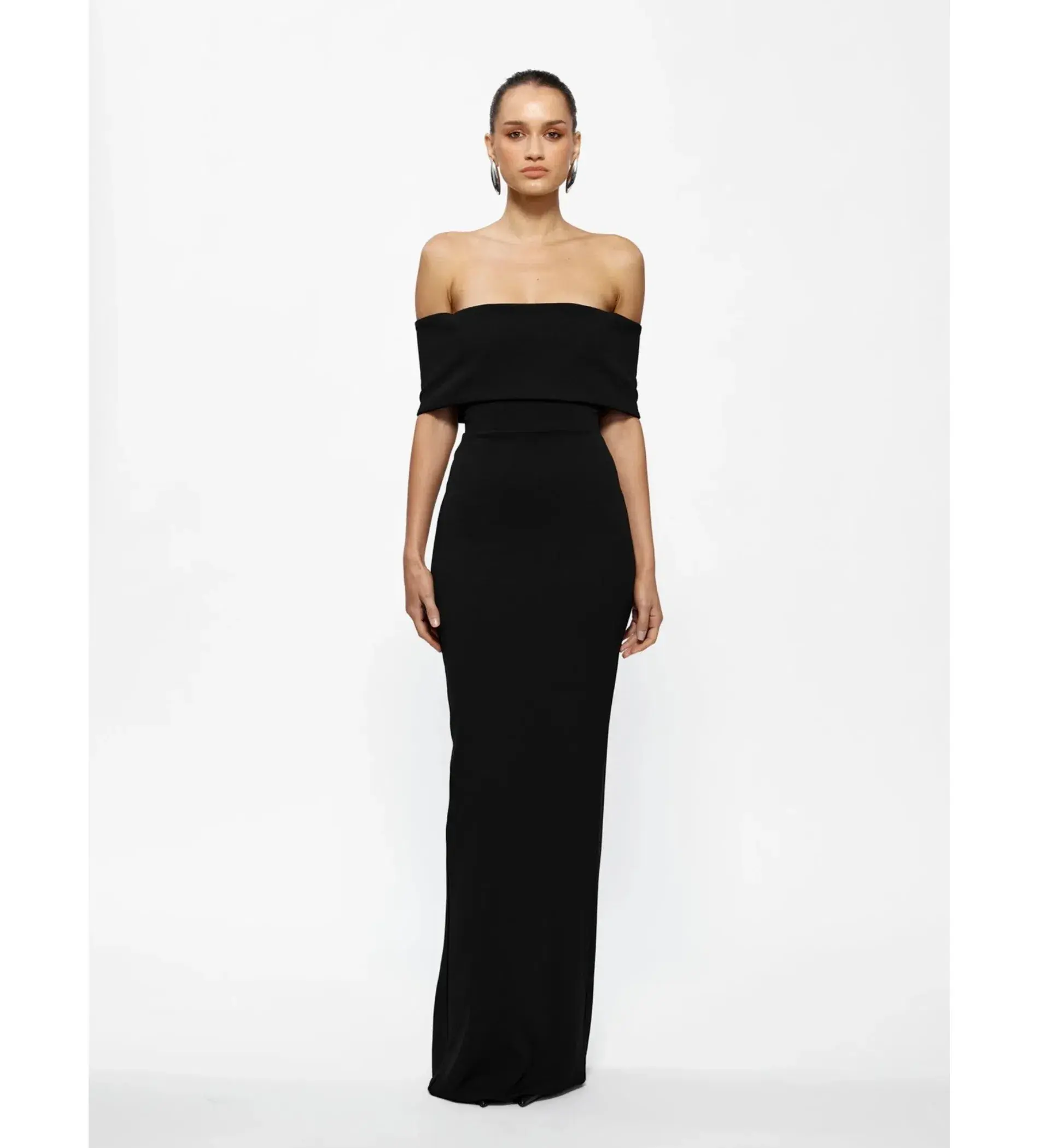 Effie Kats Rosalind Gown Black Size M/AU 10 - Image 1