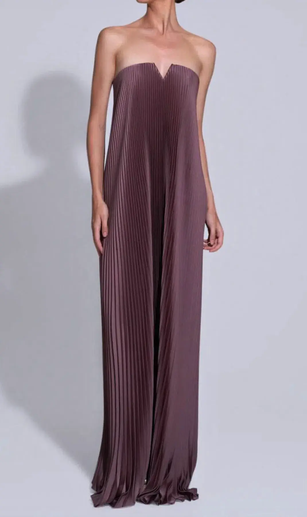 L'Idée black Tie Gown Chocolate Size S / AU 8 - Image 1