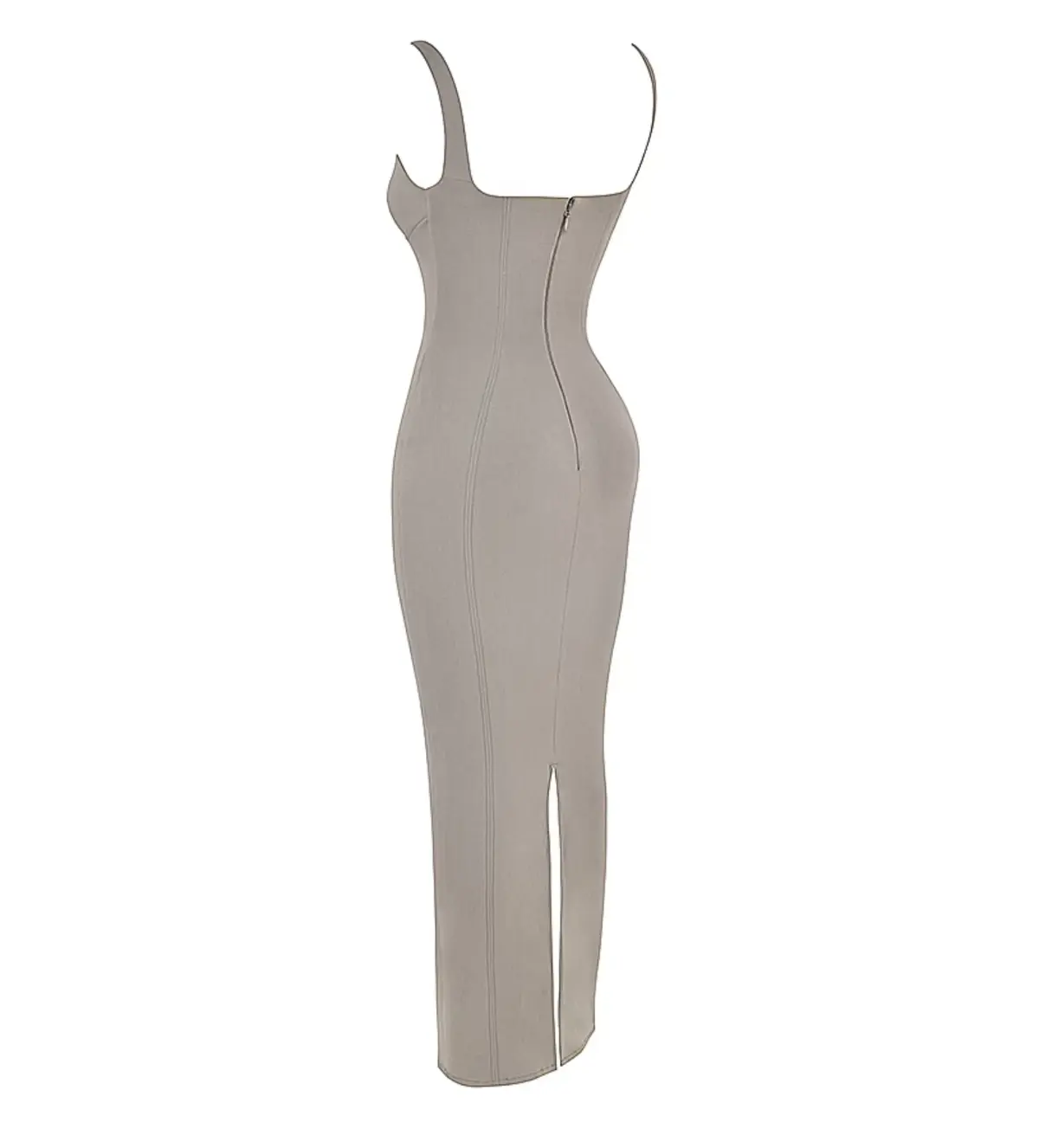 House of CB Rea Body Con Dress in Smoke Size 10 - Image 5