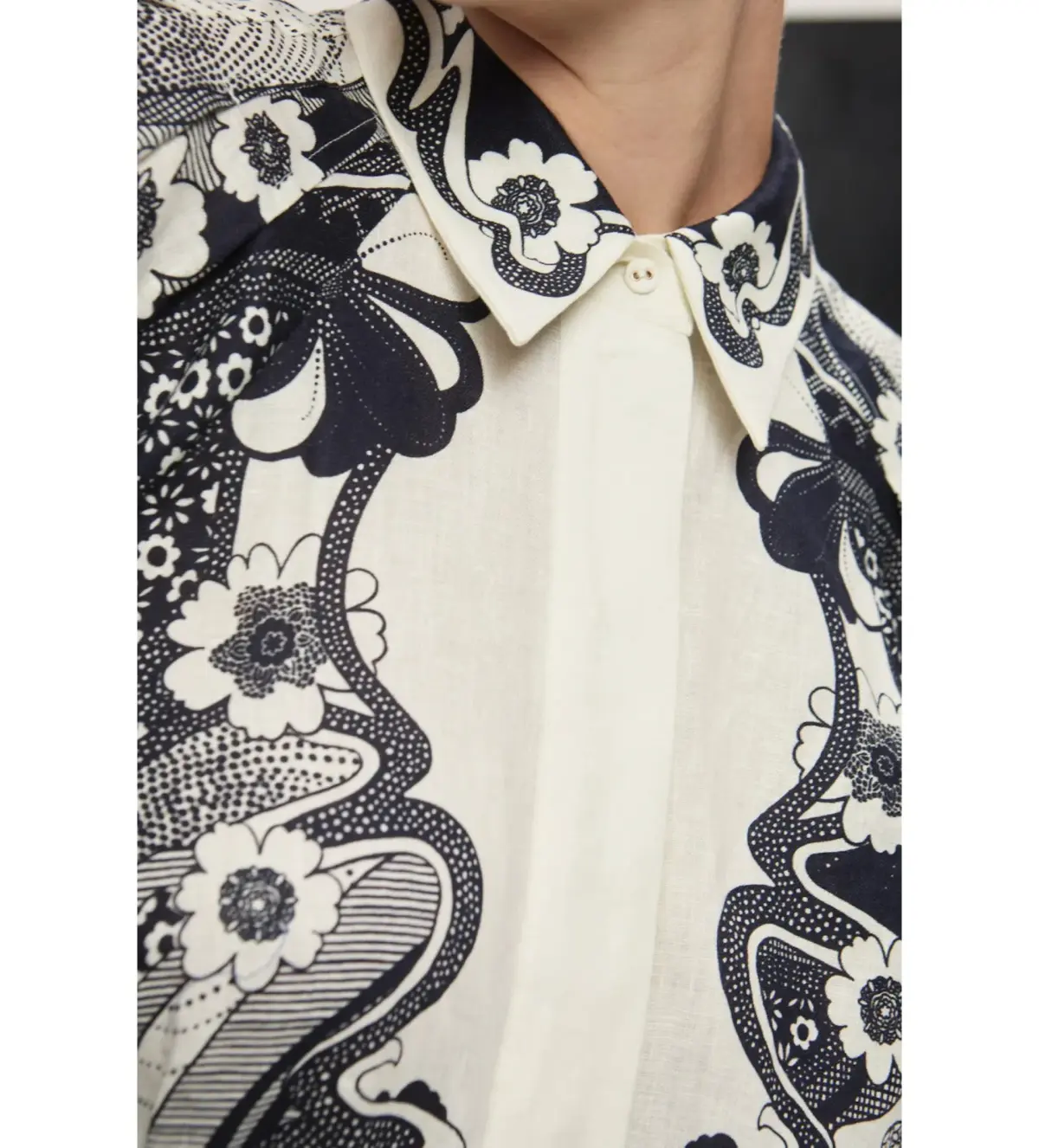 Alemais Mickey Mini Dress Multi Floral Size AU 16  - Image 5