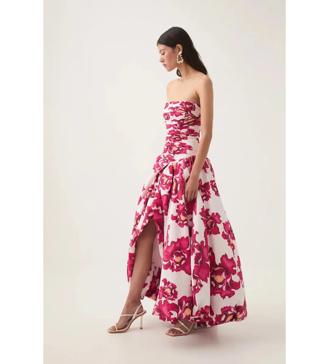 Aje Behold Maxi Dress in Boldly Blooming Size 8 for rent on The Volte - main image
