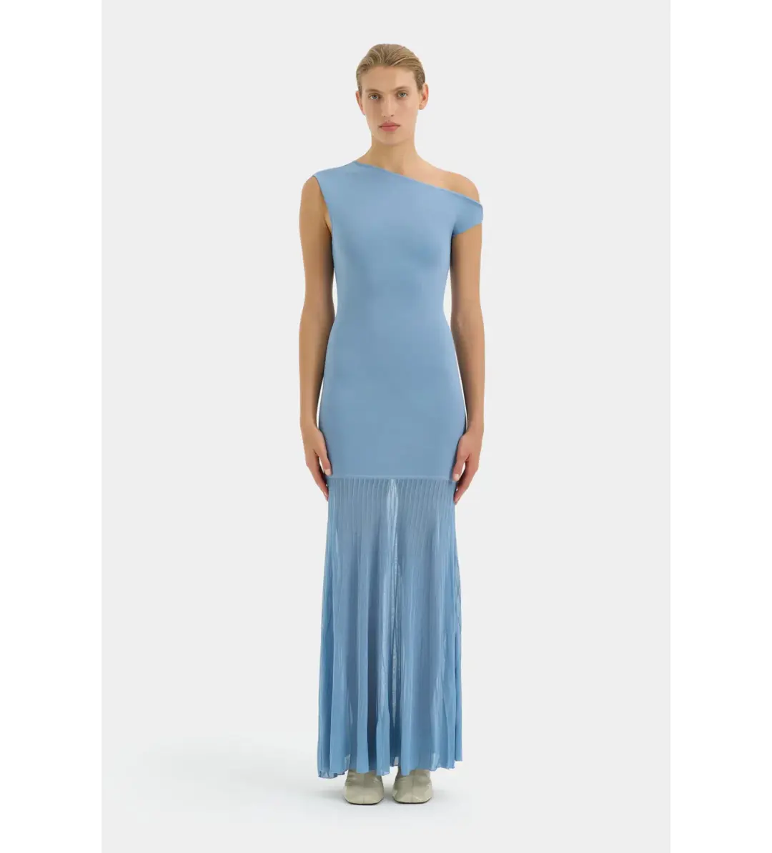 Sir Indigo Twist Dress in Blue Size 1 / AU 8 for rent on The Volte - main image