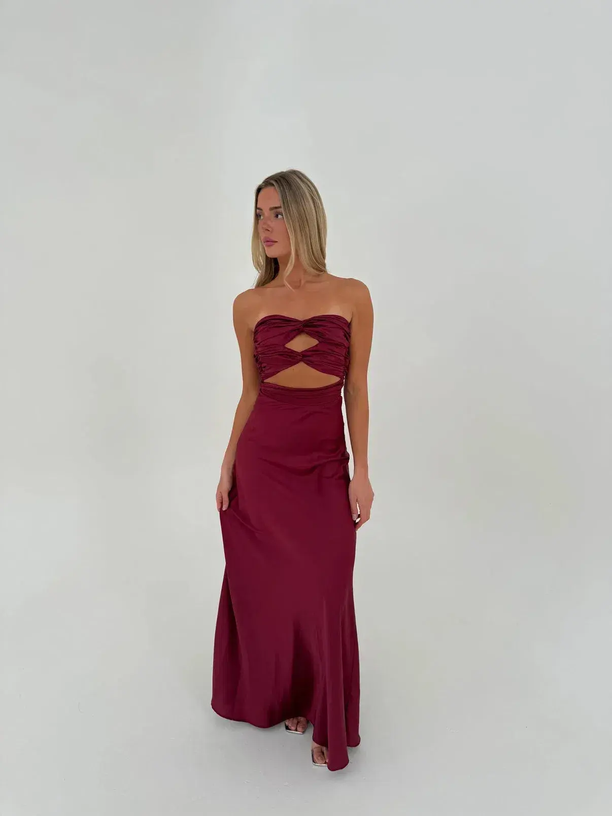 HNTR The Label Berry Inka Maxi Gown  Size S / Size AU 8 - Image 2