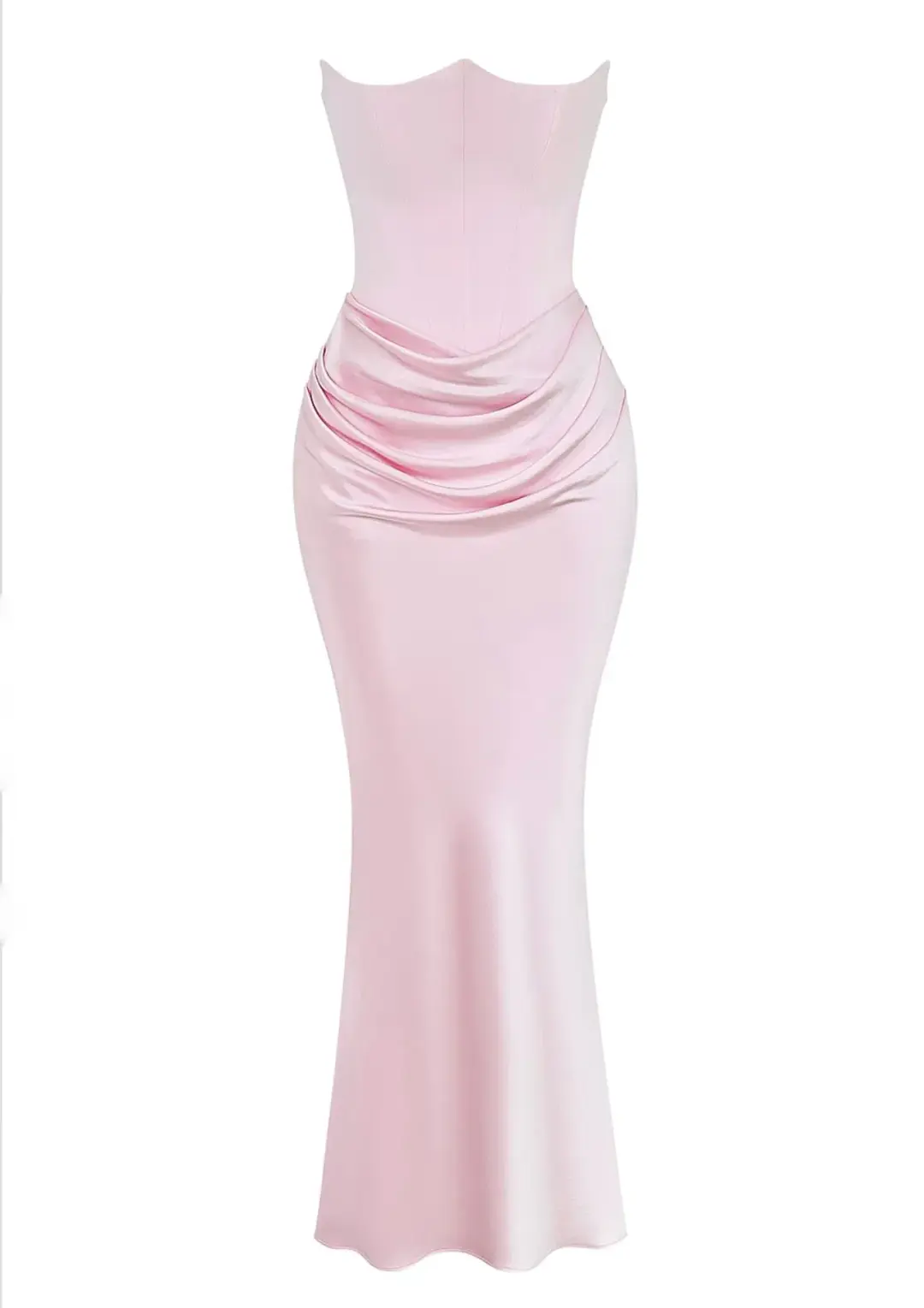 House Of Cb Pink Persephone Dress Size 10 for rent on The Volte - main image
