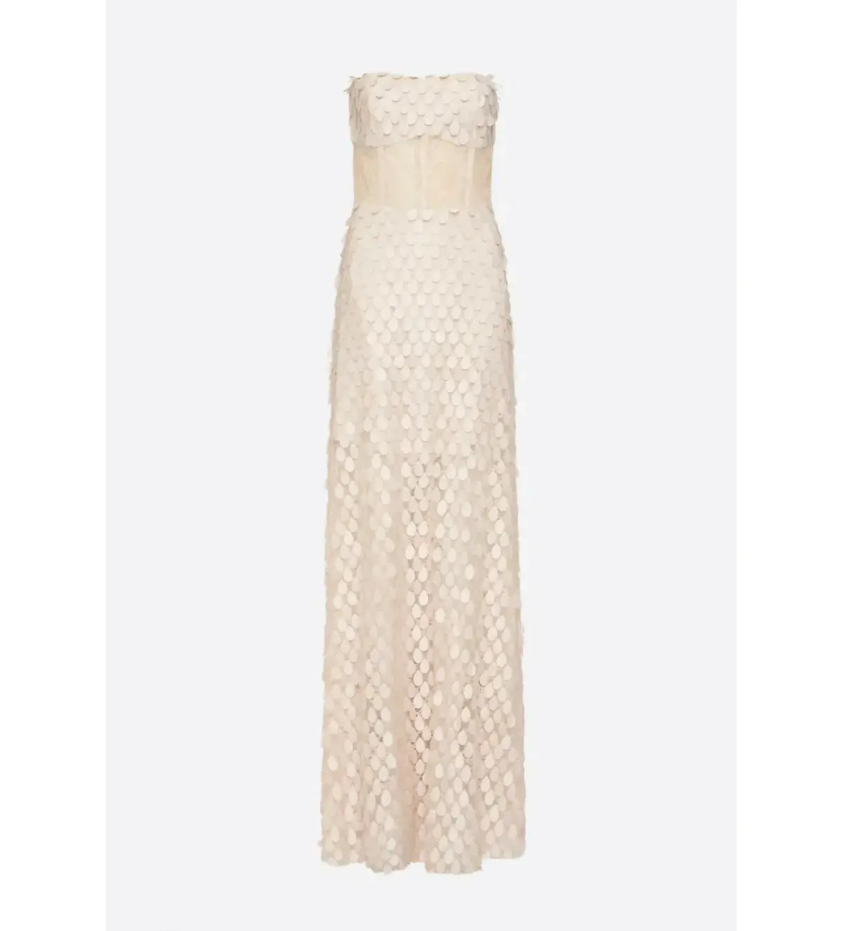 Manning Cartell Supreme Extreme Strapless Gown in Chalk Size S / AU 8 - Image 4