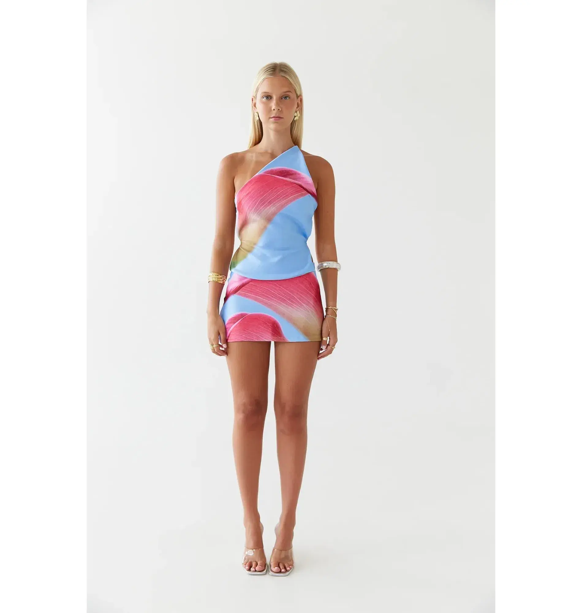 HNTR the label Sam Top and Skirt Set in Calla Size S / AU 8 - Image 1