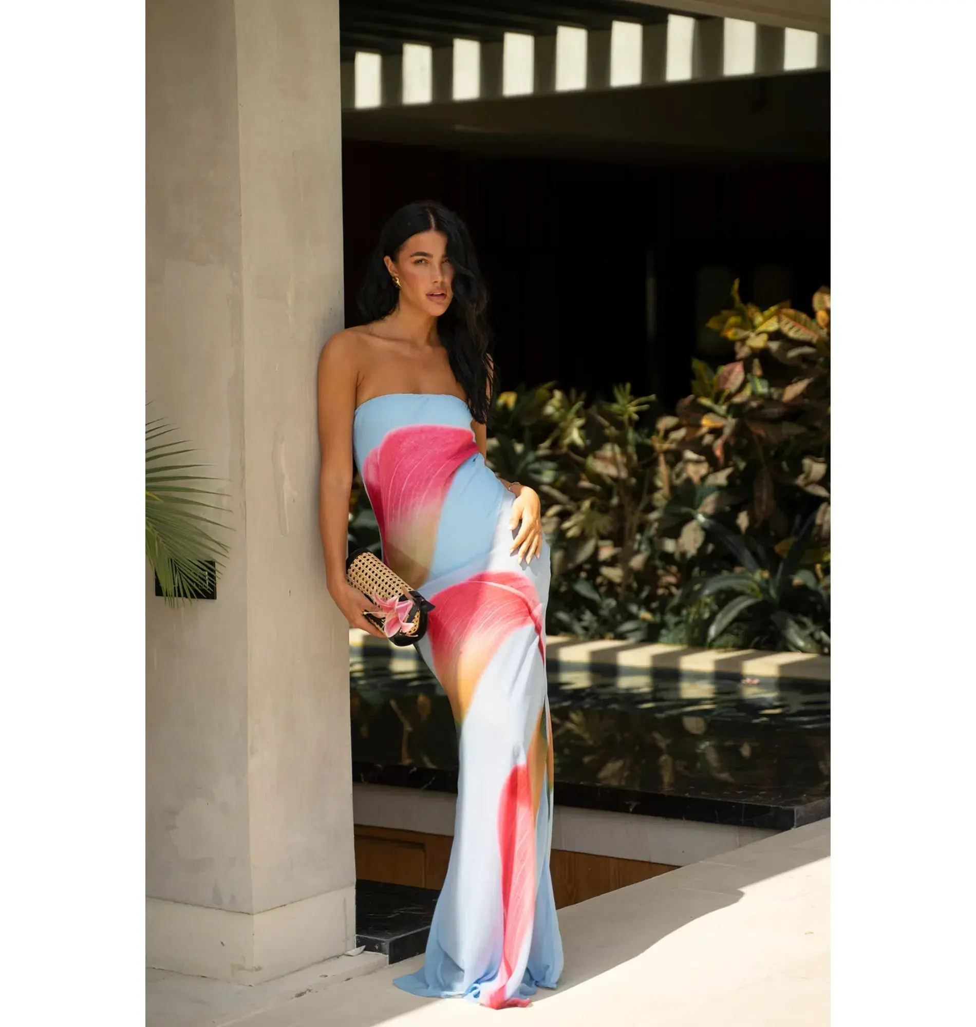 HNTR The Label Alessia Maxi Dress in Calla Size XS / AU 6 - Image 1