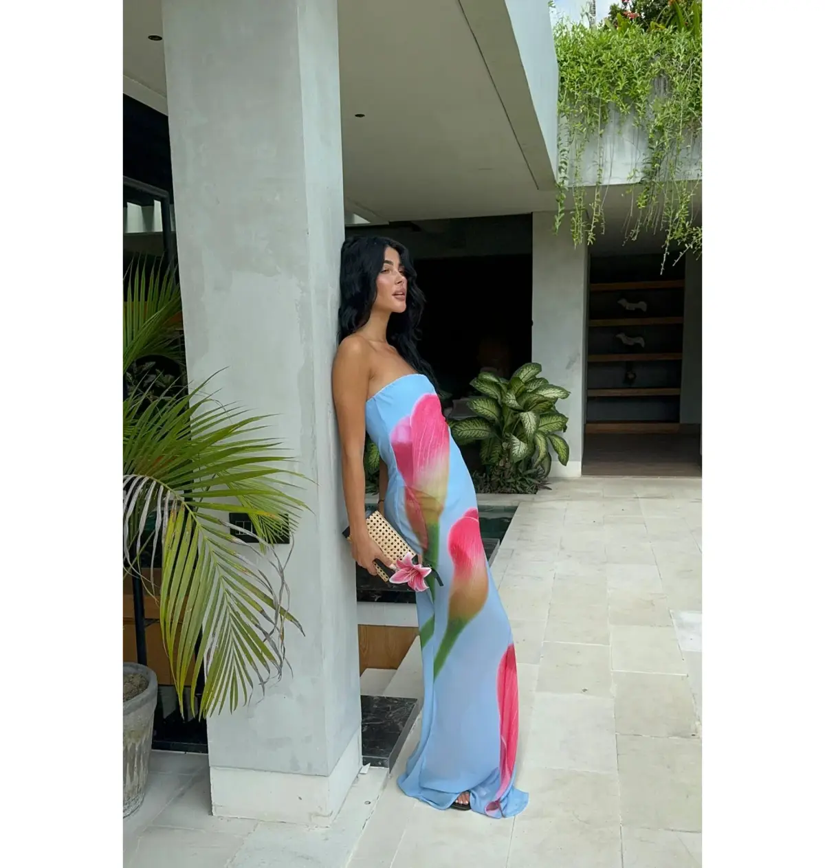HNTR The Label Alessia Maxi Dress in Calla Size XS / AU 6 - Image 2