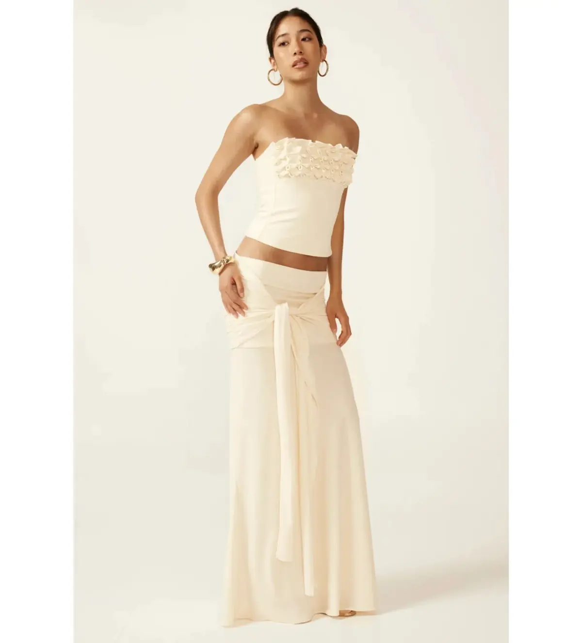 Ance Gria Jude Set in Cream Size XS / AU 6 - Image 1