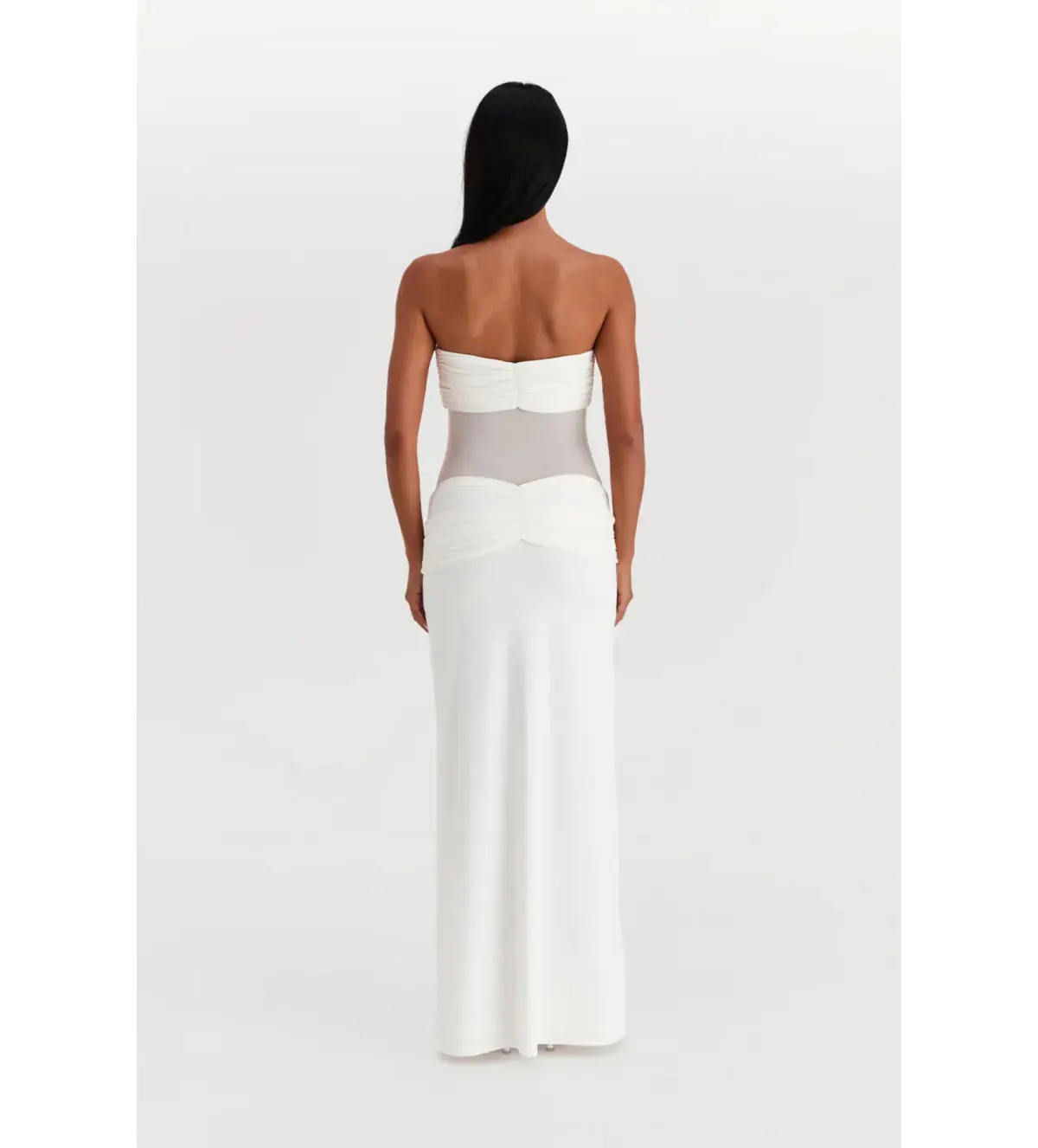 Sasha Therese Amara Maxi Dress In White Size XS/AU 6 - Image 3