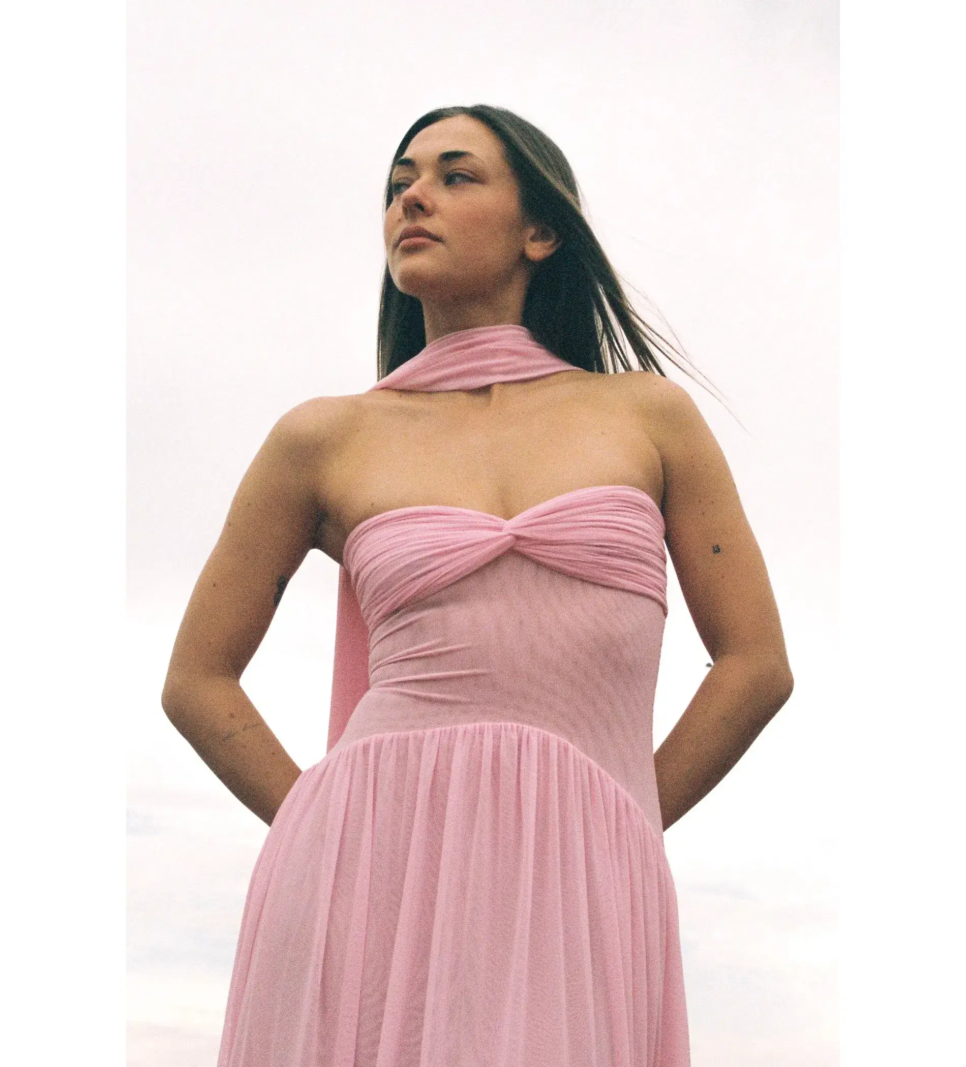 Raphaella Santana The Ophelia Dress Pink Size S/AU 8 - Image 6
