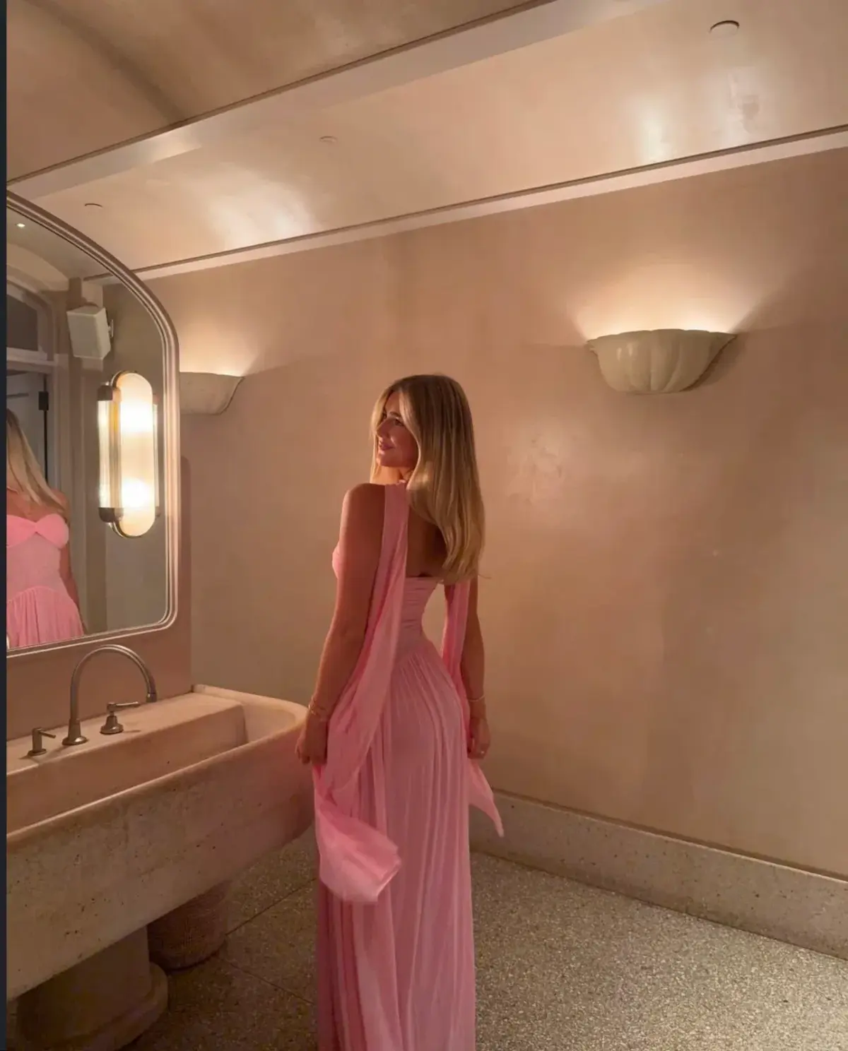 Raphaella Santana The Ophelia Dress Pink Size S/AU 8 - Image 4