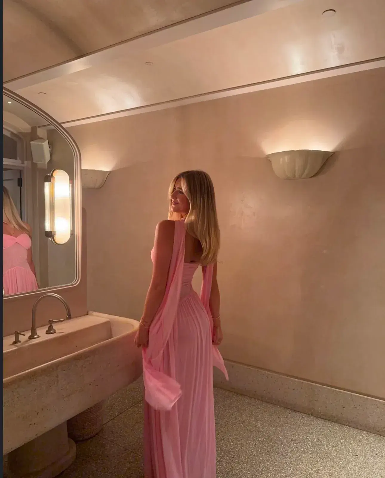 Raphaella Santana The Ophelia Dress Pink Size S/AU 8 - Image 4