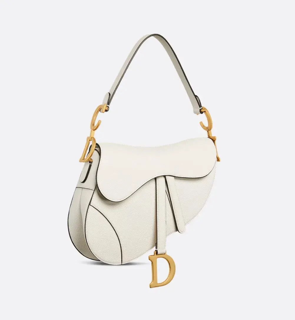 Dior Saddle Bag White - Image 2