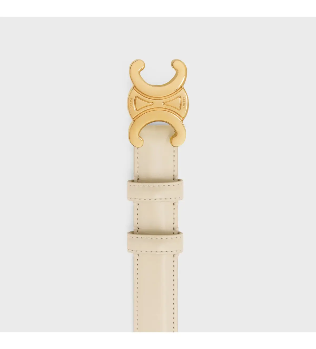 Celine Triomphe Belt in Pampa 2.5 CM in Size 80 - Image 3