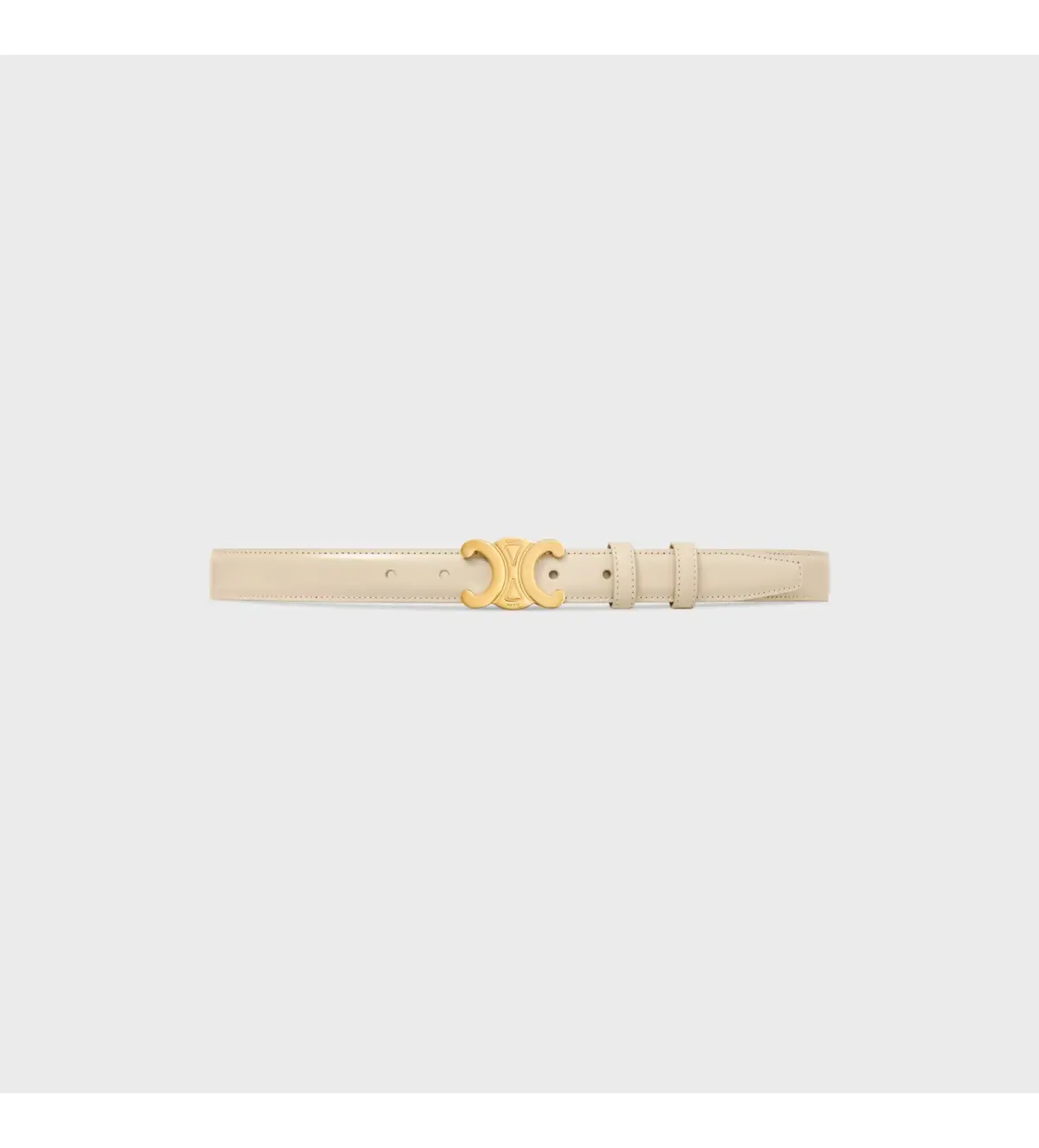 Celine Triomphe Belt in Pampa 2.5 CM in Size 80 - Image 2