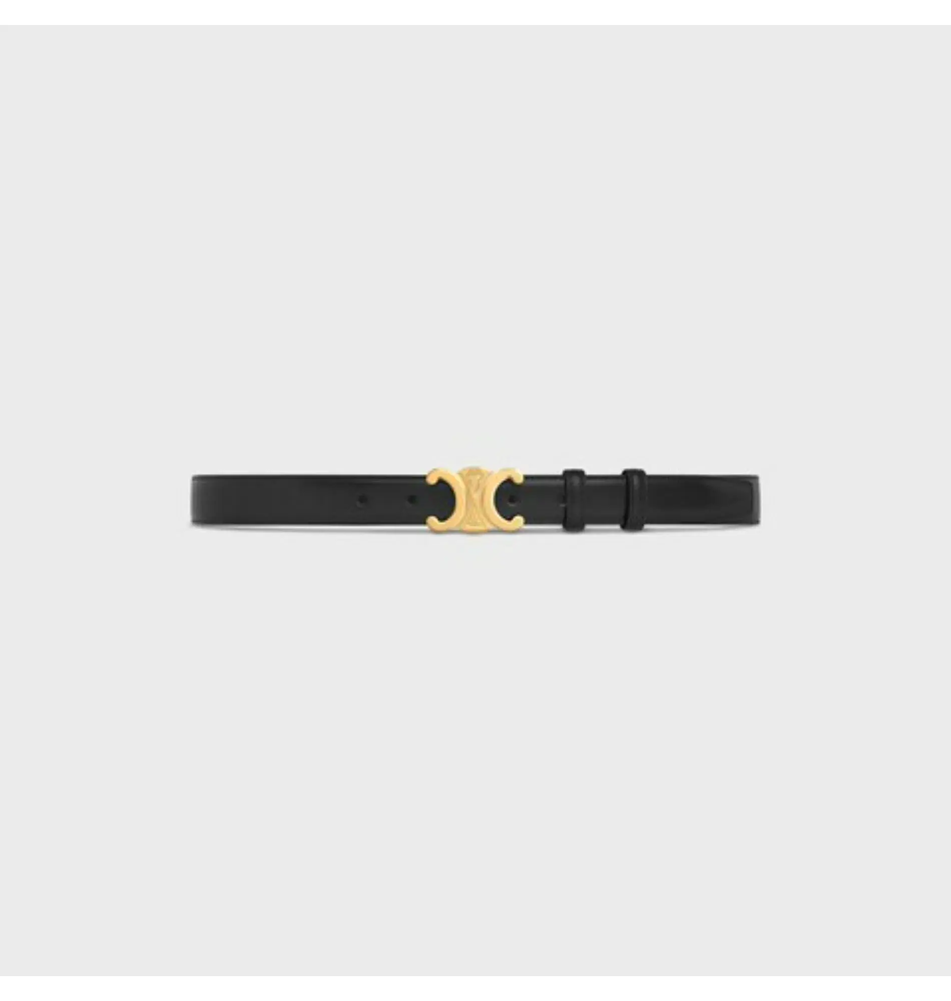 Celine Triomphe Belt Black  - Image 1