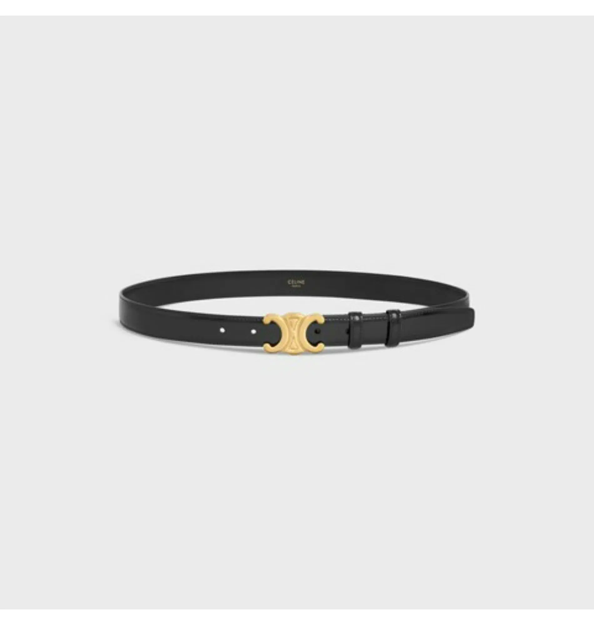 Celine Triomphe Belt Black  - Image 3