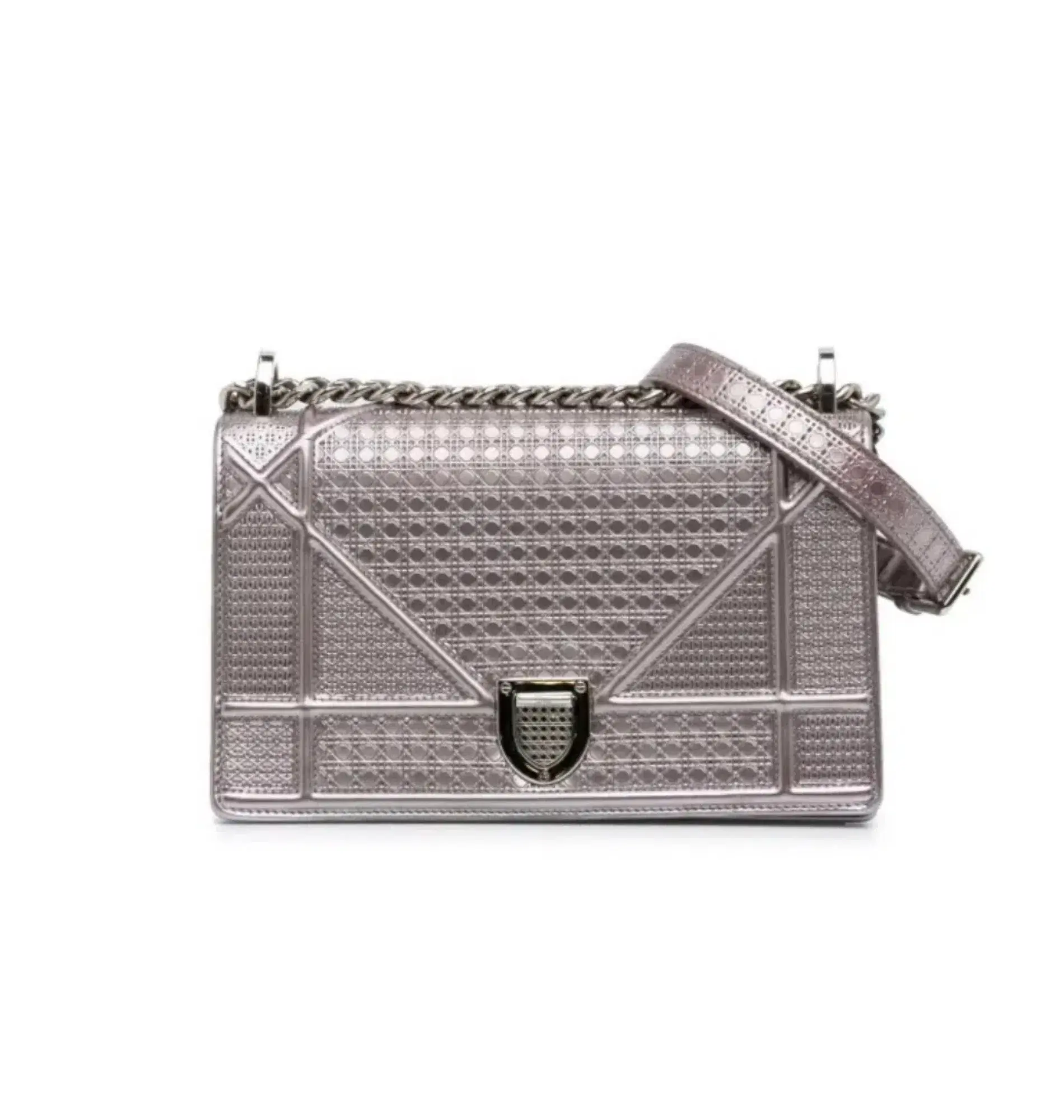 Dior Diorama Bag Silver  - Image 1