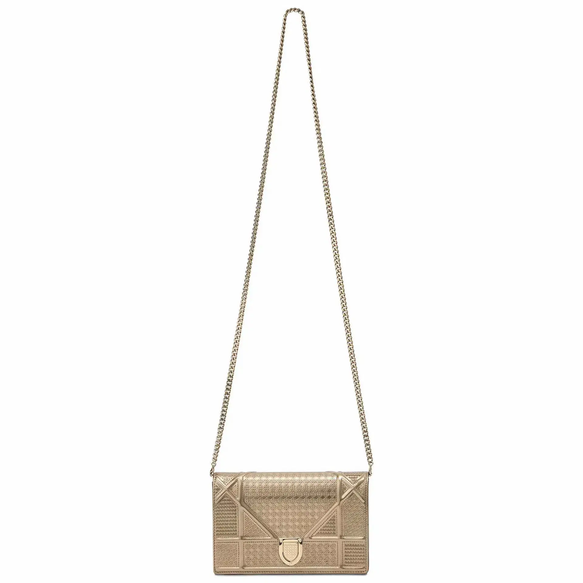 Dior Diorama Gold Bag - Image 4