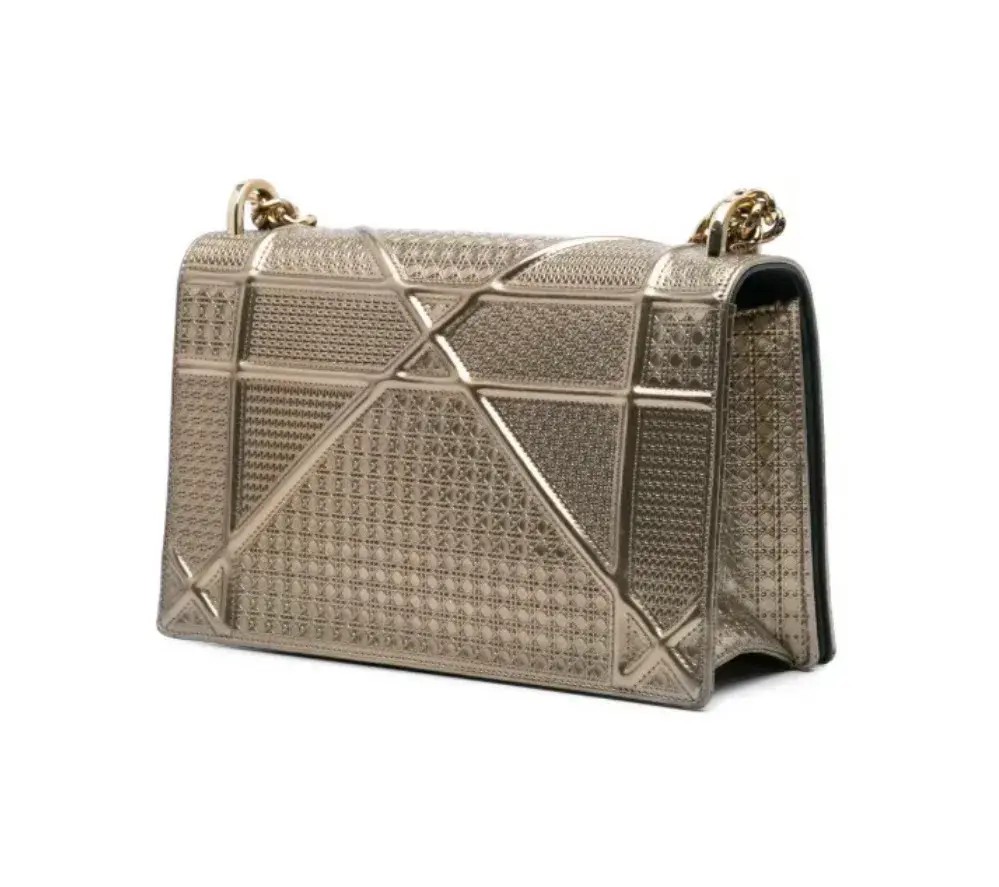 Dior Diorama Gold Bag - Image 2