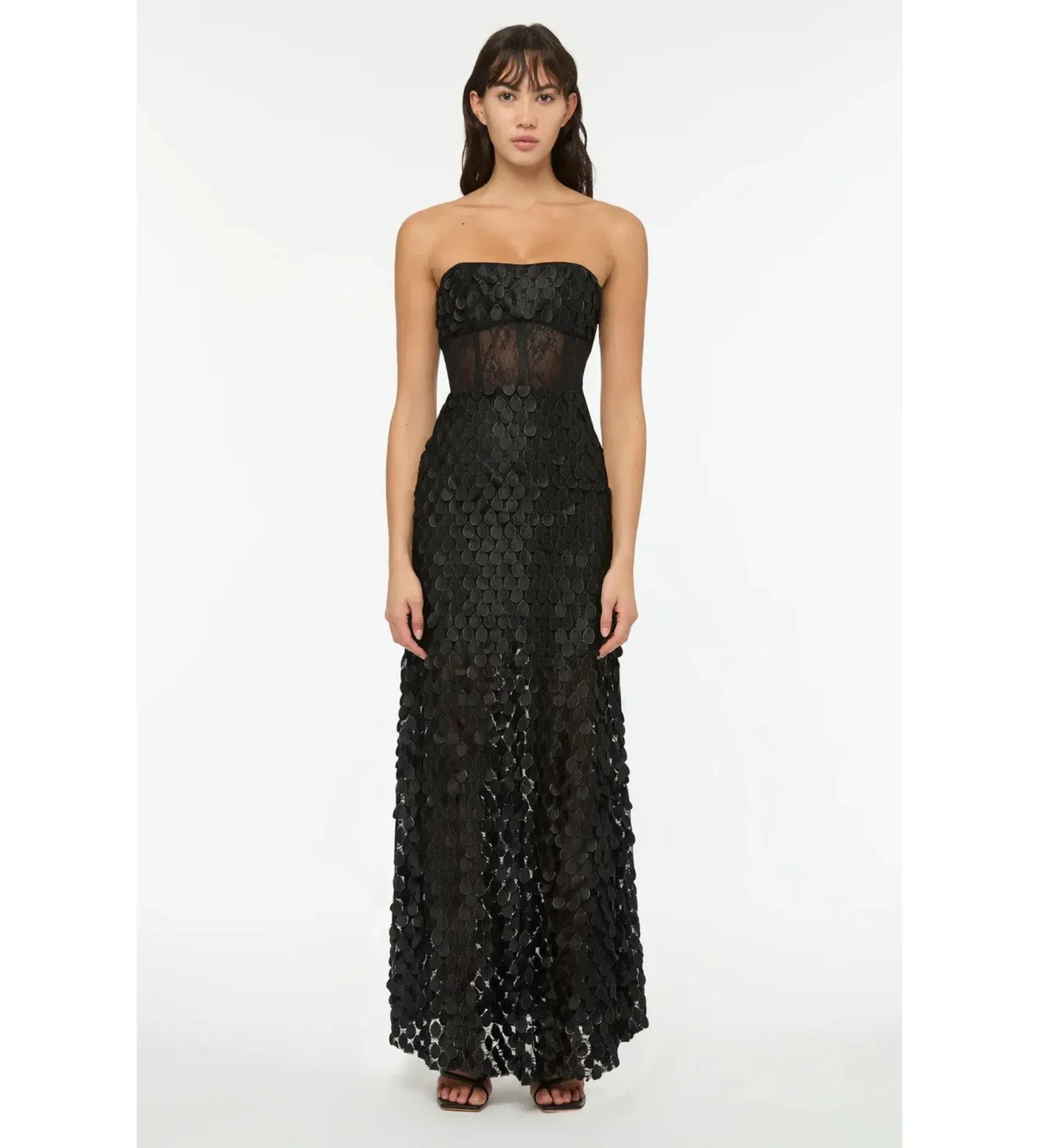 Manning Cartell Supreme Extreme Strapless Gown Black Size AU 6 - Image 1
