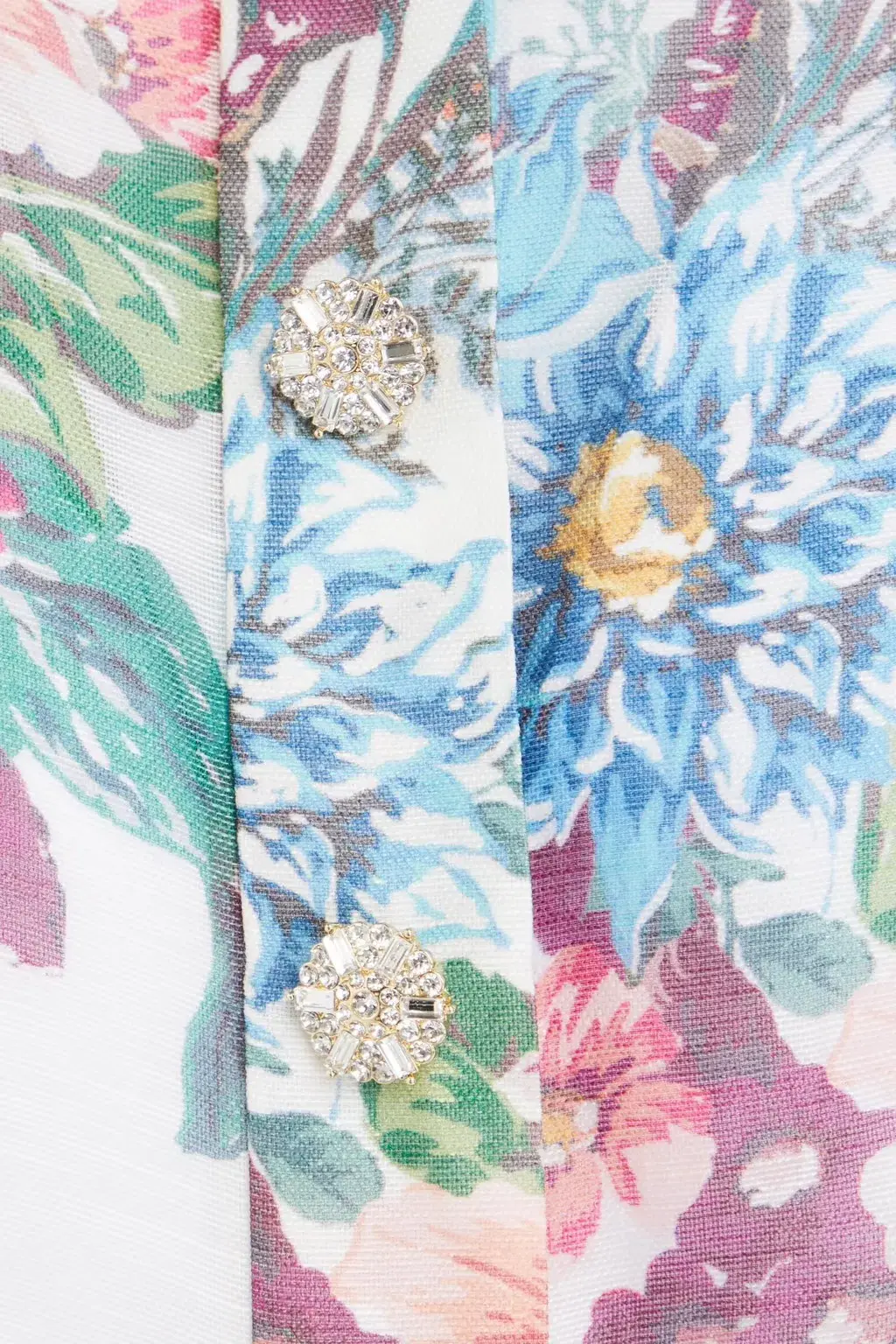 Zimmermann Matchmaker Floral Body Shirt Size 8/0 - Image 2