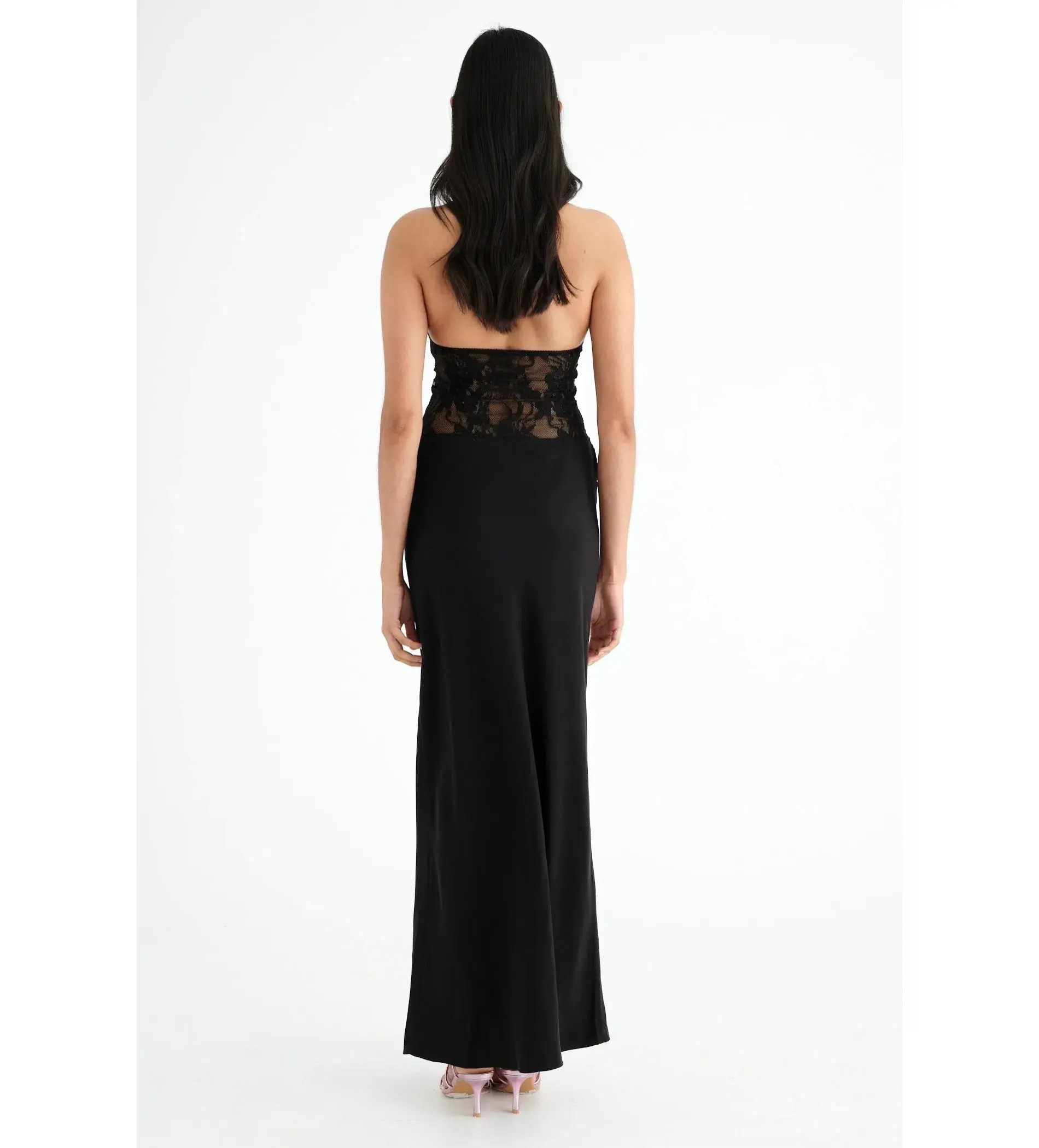 Benni Miko Maxi Dress in Black Size 10 - Image 3