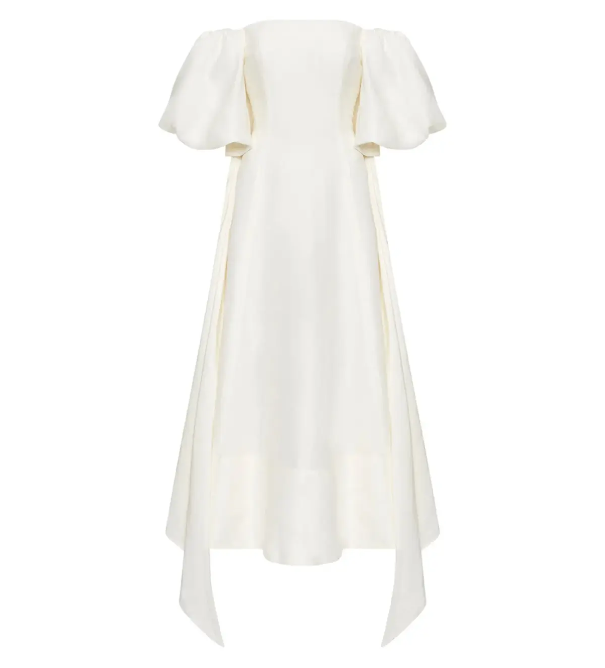 Aje Incarnation Midi Dress Ivory Size AU 10 - Image 5
